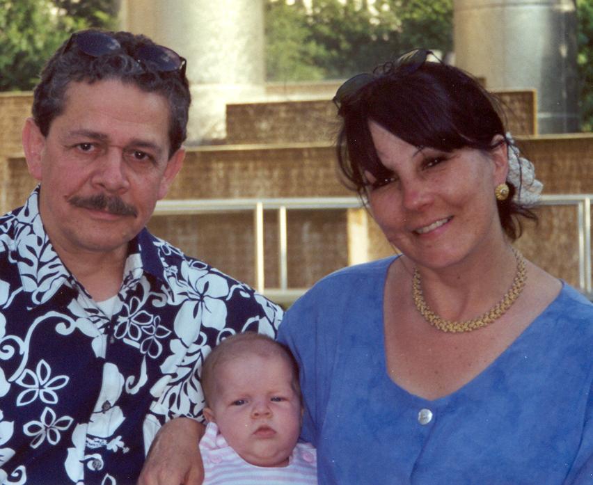 Me and Grandma and Grandpa Cortes